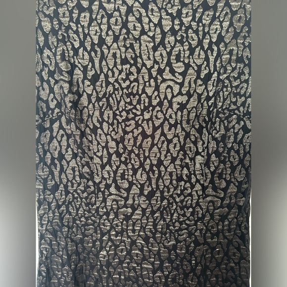 Joseph Ribkoff Dress Cheetah Ruffles Sleeveless Boat Neck Formal Occasion - Picture 2 of 7